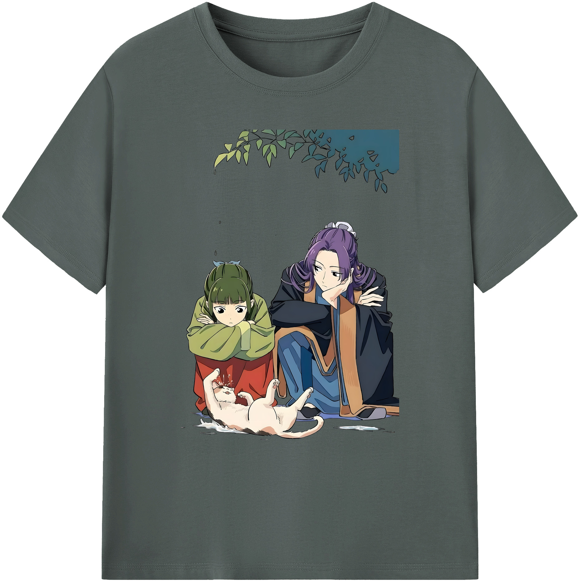 （画像用） 薬屋のひとりごと The Apothecary Diaries 綿100％ メンズ半袖Tシャツ｜肌触りやわらか＆通気性